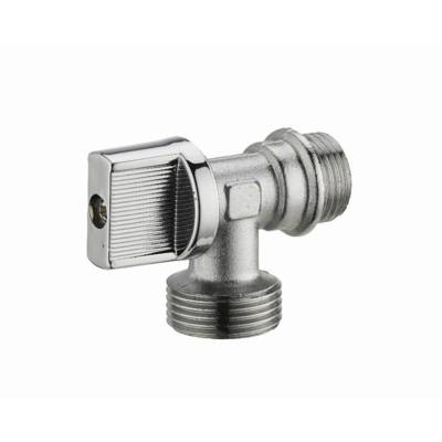 Robinet de machine à laver équerre 1/4 tour mâle M1/2' (15x21) sortie mâle M3/4' (20x27) NOYON & THIEBAULT - 802-1520C1