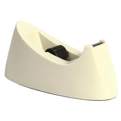 Dévidoir d'adhésif Lesté pour Ruban 33m coloris beige