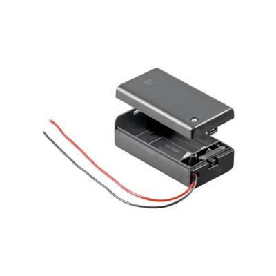 Boîtier Support pour 1x 9V Block Battery Câble Perdu Hydrofuge
