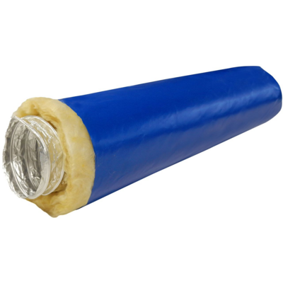 Conduit souple renforcé calorifugé 25 mm SPIREO T 127 R ALU CR25 - D125 L10M - ATLANTIC - 427779 - Maxoutil