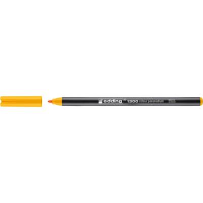 Feutre de Coloriage moyen 1300 jaune brillant 2 mm - EDDING