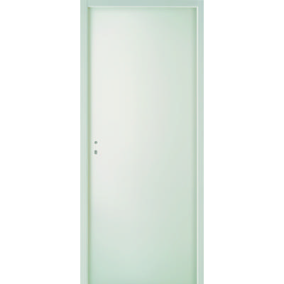 Bloc-porte coupe feu Ei30 prépeint à chant droit Hui.117x 54 mm - 204x93 cm - gauche poussant - Gedimat - JELD WEN