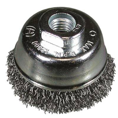 Brosse boisseau 75xM14x0.3 à fils ondulés - HIKOKI - 751312