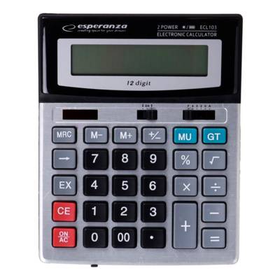 Calculatrice EULER de Bureau Solaire ECL103 - 12 Chiffres