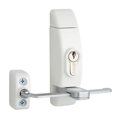 Entrebailleur de fenêtre à clé blanc 3 clés - Gedimat - THIRARD