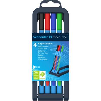 Boîte Multipack 4 Stylos à bille Slider Edge Pointe Extra Large