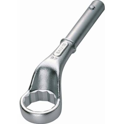 Clé polygonale contre-coudee gros effort 55 mm SAM - 10955 - Maxoutil
