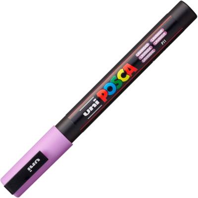 Marqueur à pigment PC-3M pointe fine lavande - POSCA