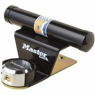 Kit antivol pour porte de garage MASTERLOCK cadenas à anse cachée de 71 mm + barre de fixation + kit de montage inclus - 1488EURDAT