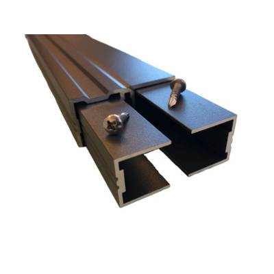 Lambourde structurelle aluminium laqué - 30x60mm 3m - Gedimat - EXTRUBOIS