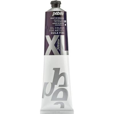 Tube 200ml Peinture Huile Fine Studio XL Violet de Dioxazine - PÉBÉO