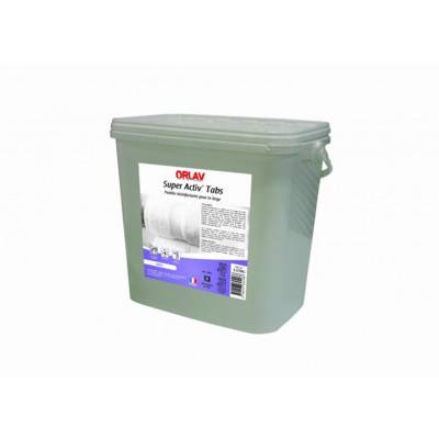 Seau de 125 pastilles lave-linge désinfectantes CRISTAL HYGIENE - C3590000