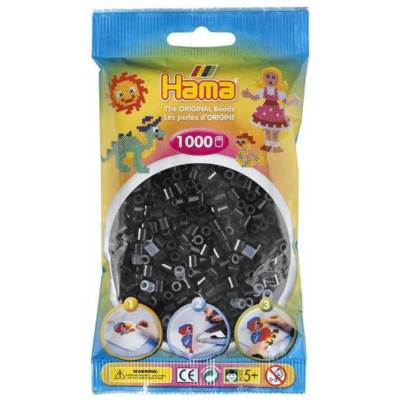 Sachet de 1000 Perles à repasser midi 5 mm Noir