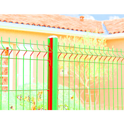 Panneau de clôture EXPERT 45 MEDIUM - vert - Gedimat