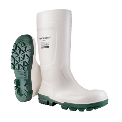 Botte agro alimentaire dunlop s4 Pvc work it Blanc T.44 - DUNLOP - NB1JB01