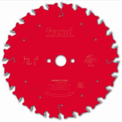 Lame pour scie circulaire portative FREUD - Ø160 2,4/1,6 AL16 Z24 BA 15° - F03FS09673 -FR06W001H