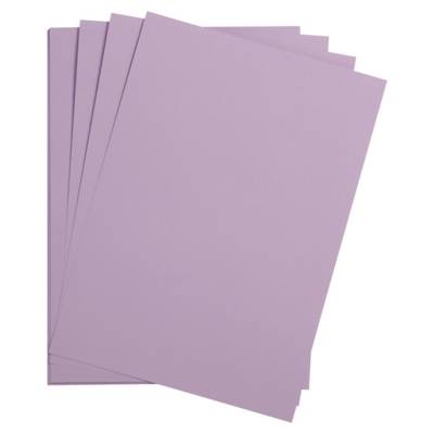 Paquet Papier Maya - 25 Feuilles Papier Dessin Lisse Lilas - A4 21x29,7 cm 120g - CLAIREFONTAINE
