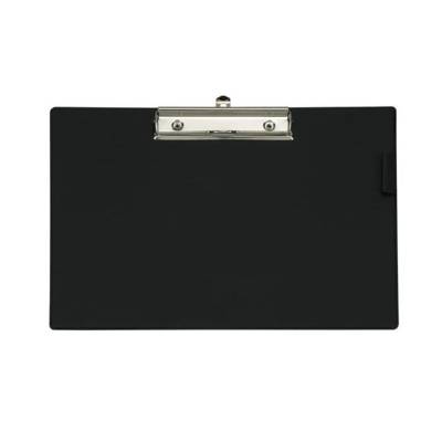 Porte-bloc carton plastifié format A4 paysage noir - MAUL