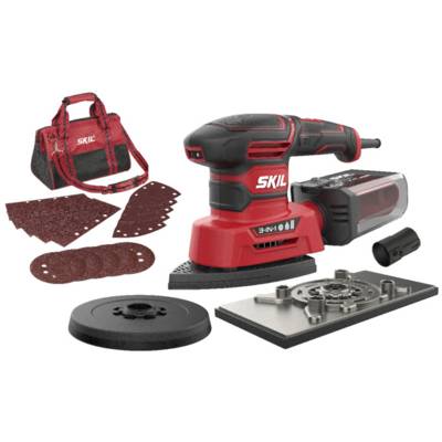 Ponceuse multifonction 3-en-1 - 250W - Gedimat - SKIL