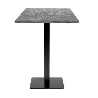 Mange-debout pied noir 60x60cm nabu - intérieur - RestooTab