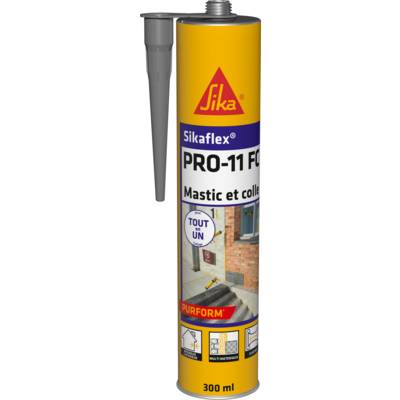 Mastic colle SIKAFLEX PRO 11 FC gris - Gedimat