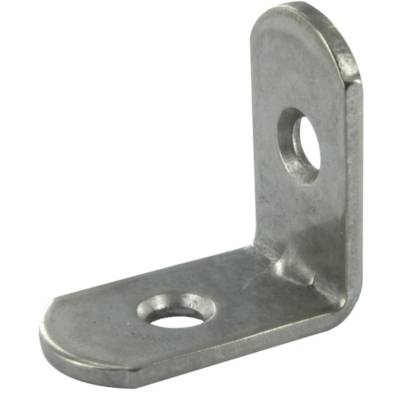 Equerre de chaise bout rond inox 30 mm - Gedimat - NORAIL