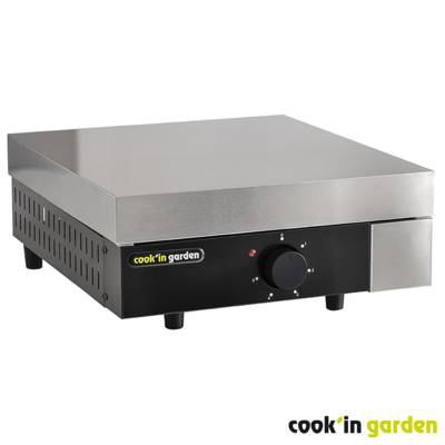 Plancha électrique FINESTA avec capot - 43x54x20cm - Gedimat