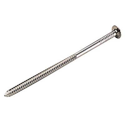 Pointe annelée INOX A4 - Tête bombée LRM GUNNEBO - Ø2,5 x 60 - Boite de 250 - Maxoutil