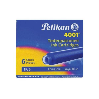 Etui de 6 Cartouches d'encre 4001 TP/6 Bleu noir