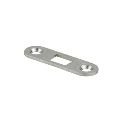 Gâche d'extremité plate à encastrer 50x14x2mm - Gedimat - THIRARD