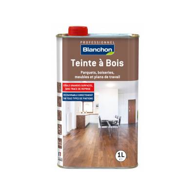 Teinte à bois chêne foncé - bidon de 1 l - Gedimat - BLANCHON