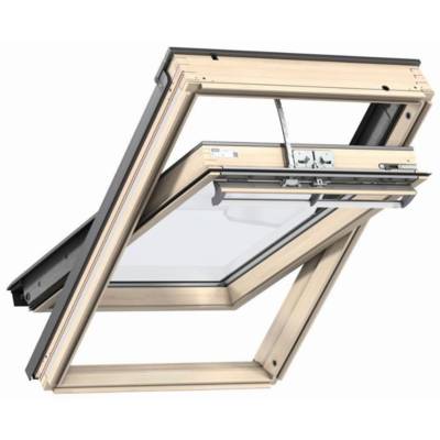 Fenêtre de toit VELUX à rotation 78x98 cm - Tout confort Motorisation Integra Solar - GGL MK04 305730 - VELUX FRANCE