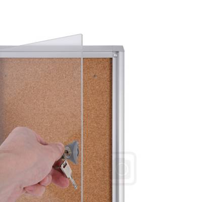 Vitrine d'affichage intérieur liège extra-plate "ÉCO"