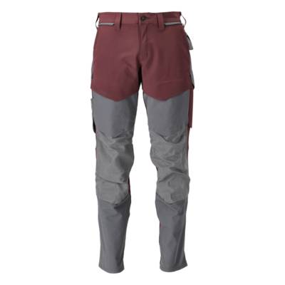 Pantalon de travail avec poches genouillères MASCOT Customized - 22379-311-Bordeaux-42-82