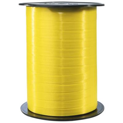 Bolduc bobine lisse 500mx7mm jaune citron - CLAIREFONTAINE