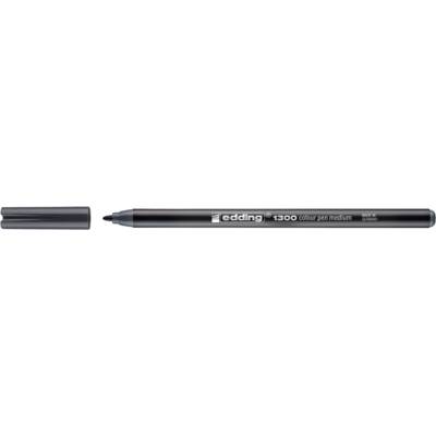 Feutre de Coloriage 1300 Gris Foncé Pointe Moyenne 2 mm - EDDING