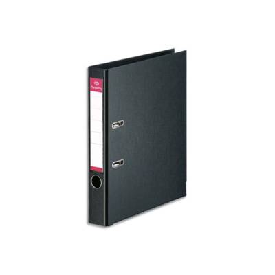 Classeur à levier A4, 2 anneaux, Dos 5cm - Noir - PERGAMY