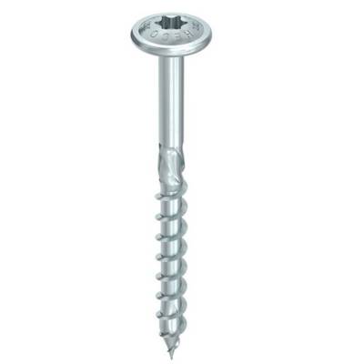 Vis HECO-Topix-Plus - Ø6x180mm - Tête Ronde large - Filetage Partiel - T30 - Boite de 100 - 61176 - HECO - Schrauben