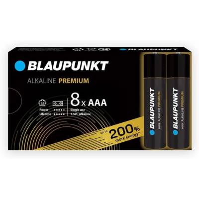 Paquet de 8 piles AAA alcalines PREMIUM