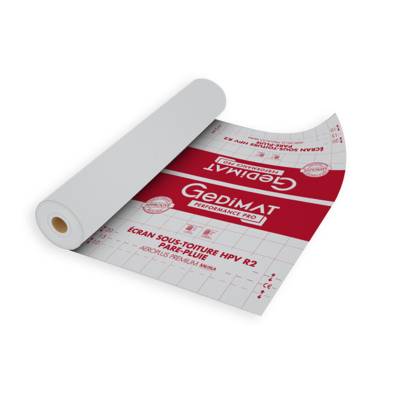 Ecran sous-toiture & pare-pluie AEROPLUS PREMIUM - rouleau de 50 x 1,50 m - GEDIMAT PERFORMANCE PRO - Gedimat