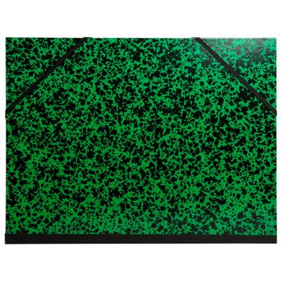 Carton à dessin Annonay avec élastiques 26x33cm A4 maxi vert - EXACOMPTA