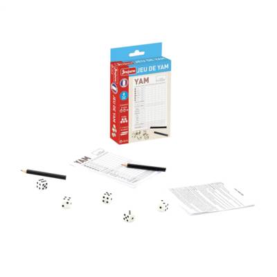 Jeu de Yam Complet avec Bloc de Feuilles et Crayons