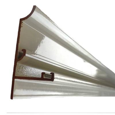 Kit de rive pour plaque polycarbonate 16 mm - blanc - Gedimat - DHAZE