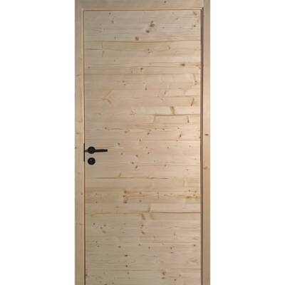 Bloc-porte pleine VERCORS épicéa brut hui.72 mm - 204 x 73 cm - Gedimat - VALGRAD