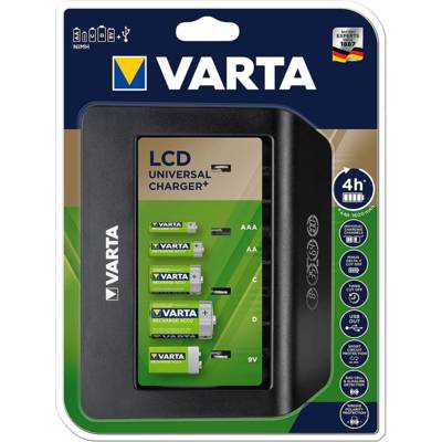 Chargeur LCD universel Charger+ avec port USB sans Accus