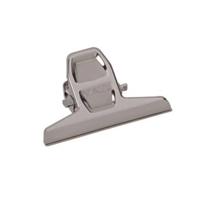 Sachet de 2 pince-lettres pro, 55 mm argent clair