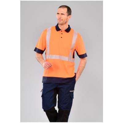 Polo MC Haute Visibilité Visio Maille - DMD France