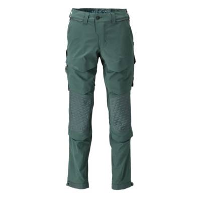 Pantalon avec poches genouillères MASCOT Ultimate - Léger et hydrofuge - 22279-605-Vert Forêt-58