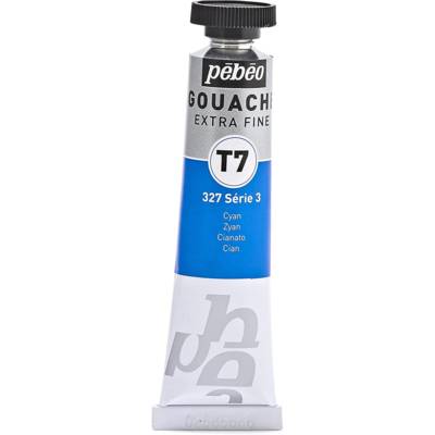 Tube 20ml Peinture Gouache T7 extra fine CYAN