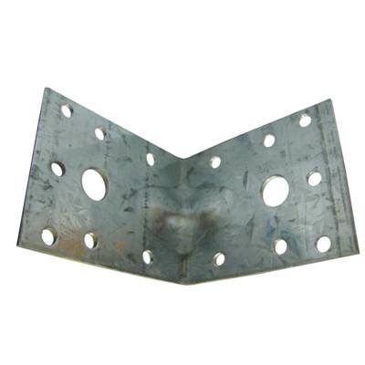 Equerre d'assemblage égale acier galvanisé angle 90° long.70x70mm larg.55mm - Gedimat - NORAIL